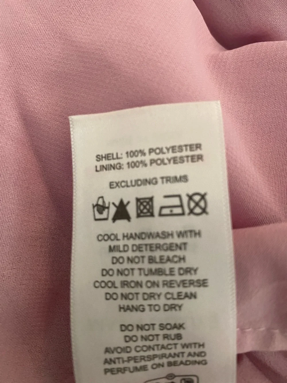 Maya Deluxe size 12 pink embellished beaded dress NWT - Picture 11 of 12